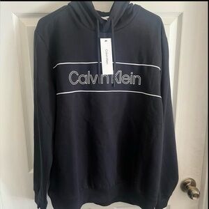 Calvin Klein Men's Black Hoodie